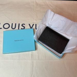 Unused Tiffany Card / Pass Case
